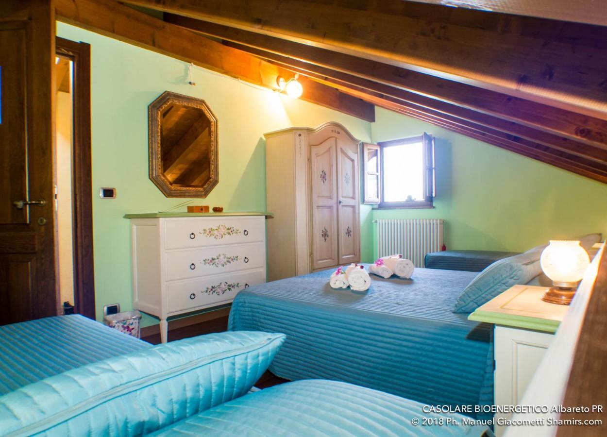 Albareto  Il Casolare Bioenergetico Bed & Breakfast エクステリア 写真