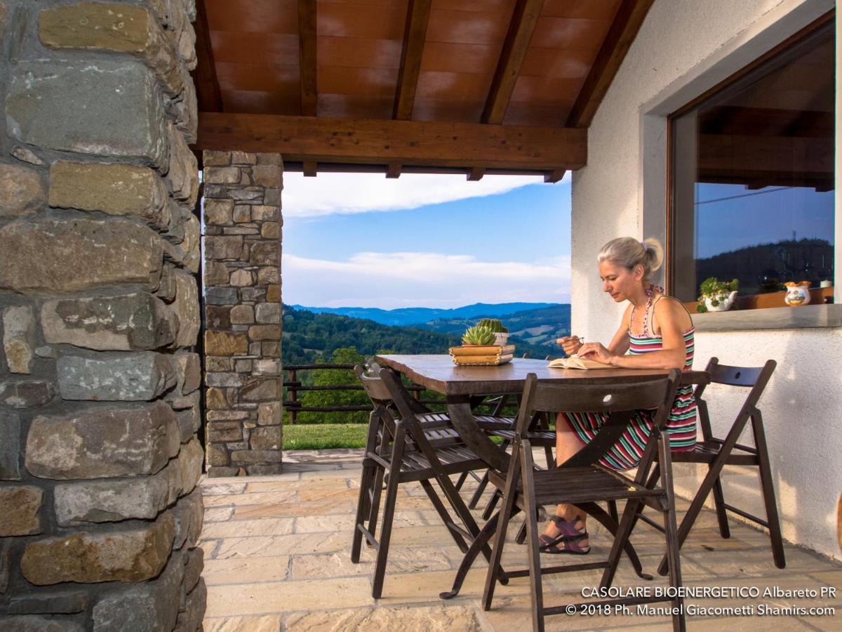 Albareto  Il Casolare Bioenergetico Bed & Breakfast エクステリア 写真