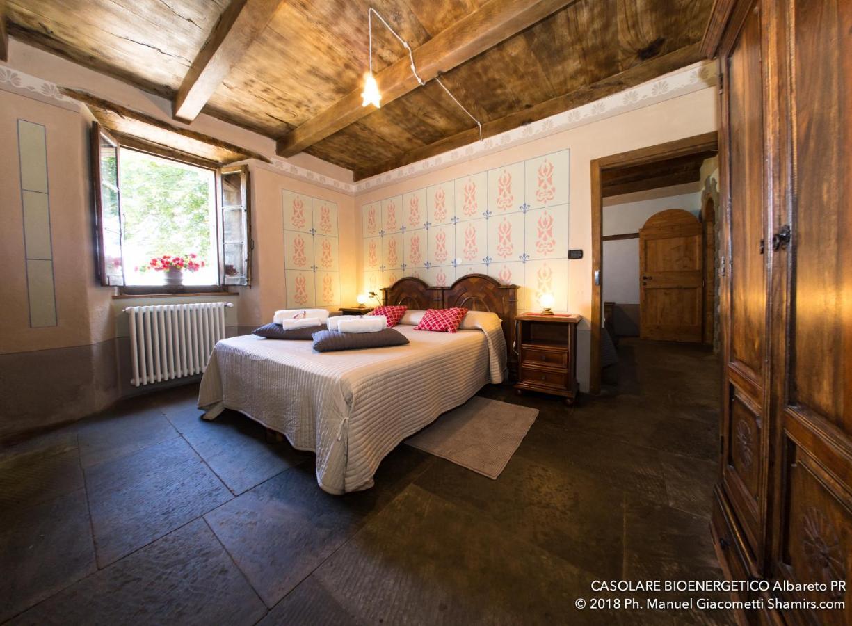 Albareto  Il Casolare Bioenergetico Bed & Breakfast エクステリア 写真
