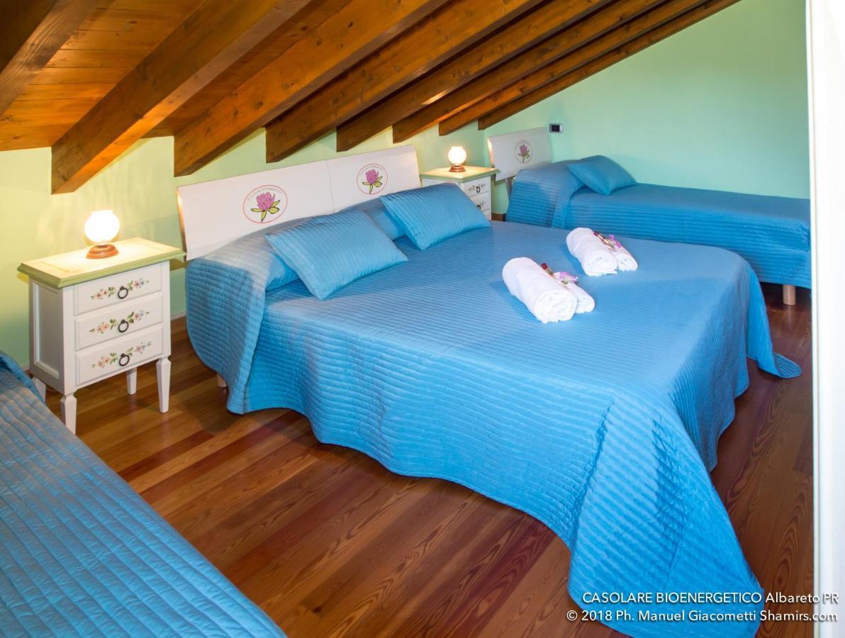 Albareto  Il Casolare Bioenergetico Bed & Breakfast エクステリア 写真