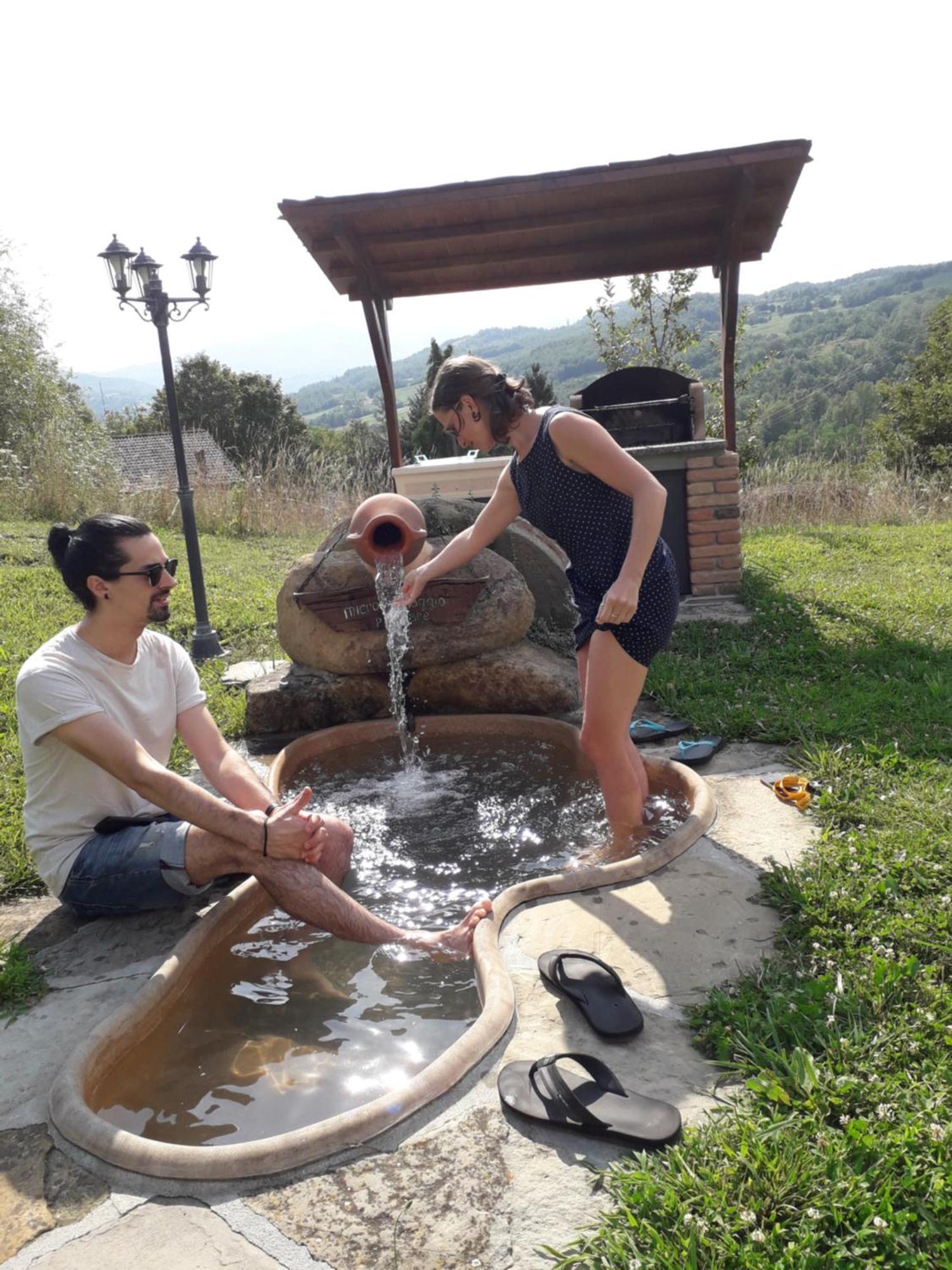 Albareto  Il Casolare Bioenergetico Bed & Breakfast エクステリア 写真